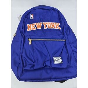 Herschel Supply Co New York Knicks Settlement Satin Backpack Basketball NBA Blue